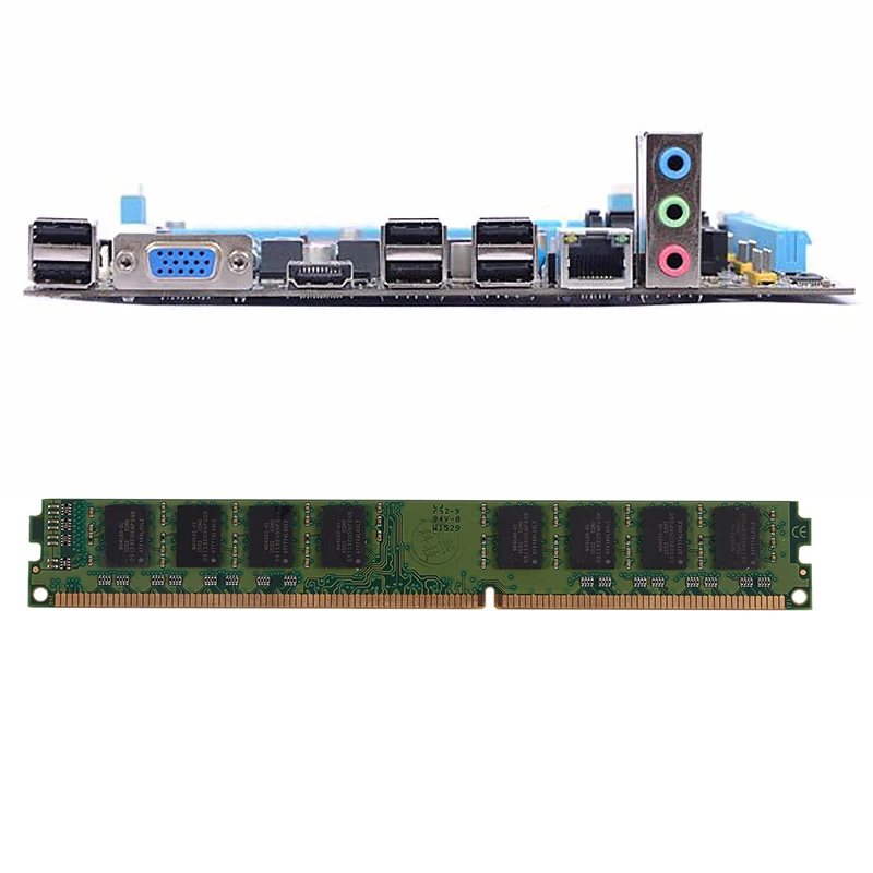 H61 настольный компьютер Материнская плата 1155 Pin CPU интерфейс обновления USB2.0 DDR3