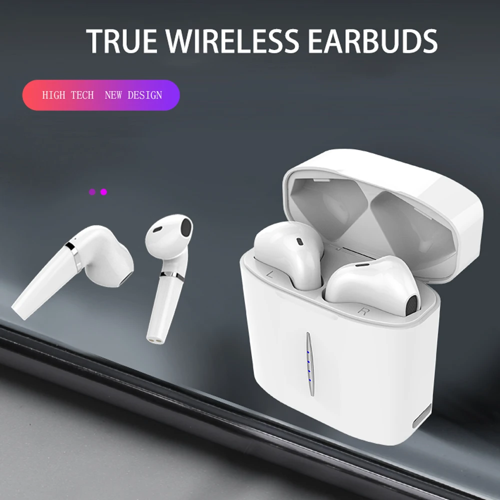 

TWS Bluetooth 5.0 Earphones Wireless Headphone 9D Stereo Sports Earbuds Headsets With Microphone In-ear