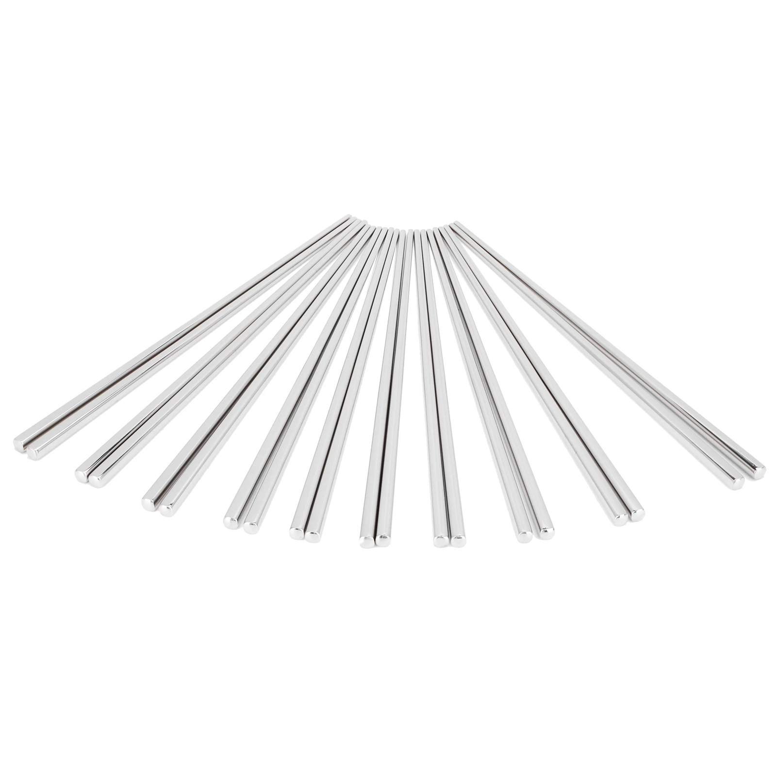 

10 пар, набор нескользящих палочек для еды из нержавеющей стали