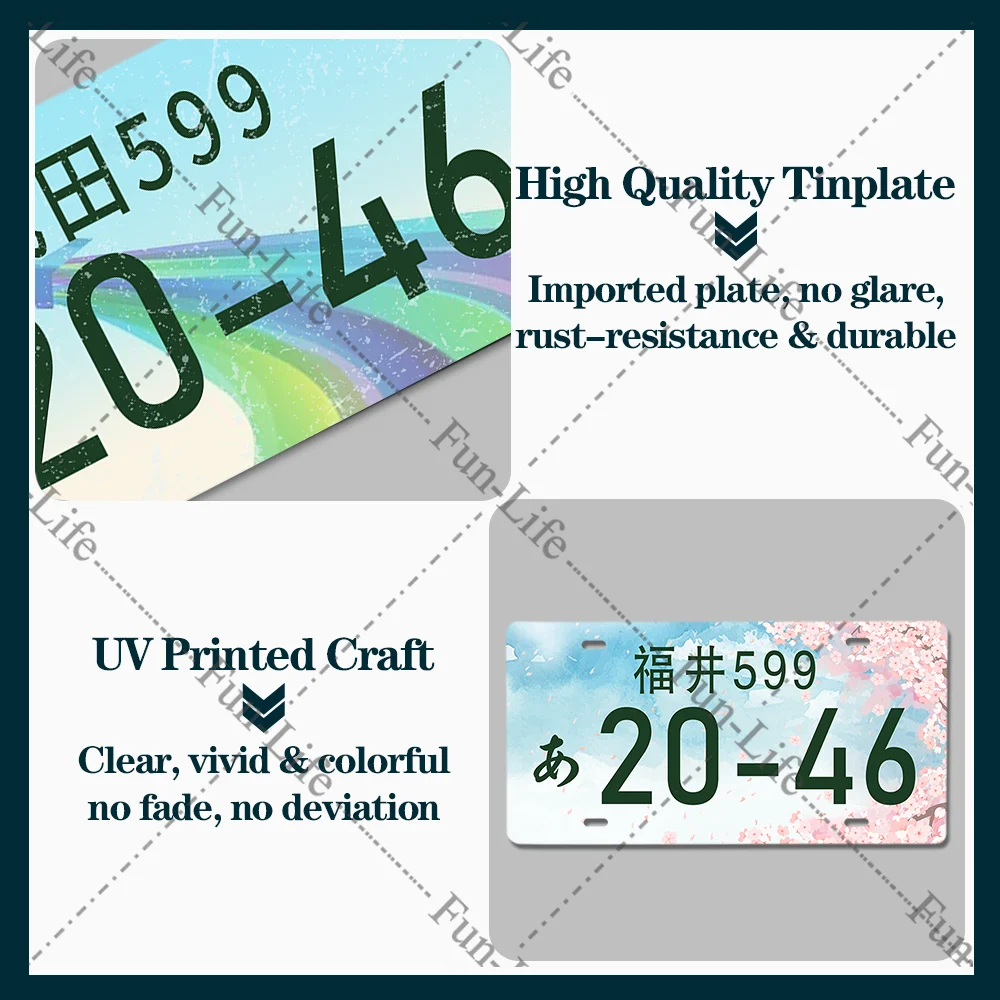 Винтажный металлический оловянный плакат в стиле ретро с номерным знаком -