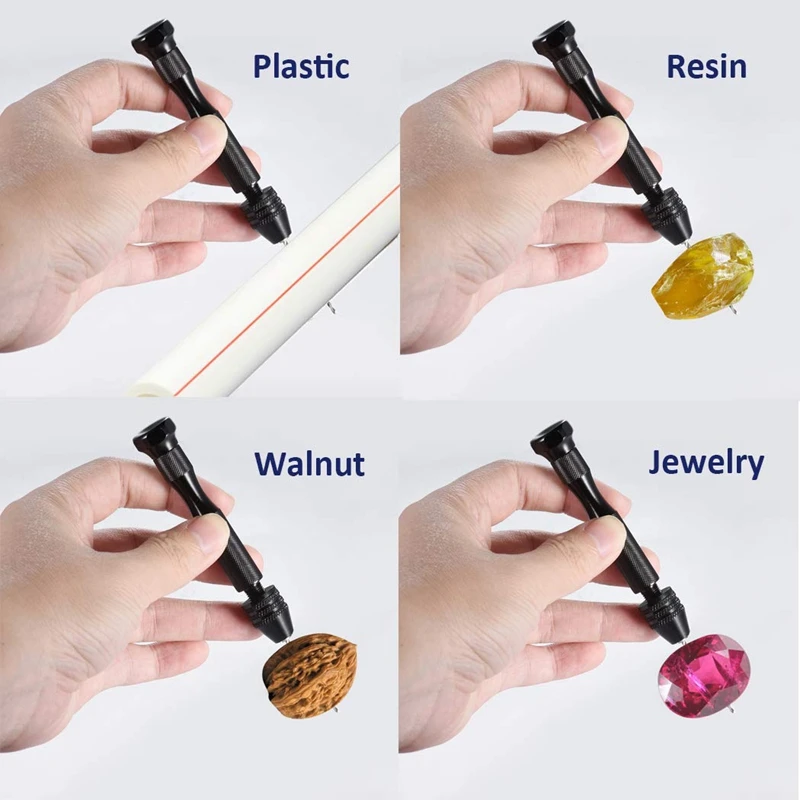 Набор ручных сверл прецизионная шпилька тиски с 25 шт. мини сверла для модели Diy