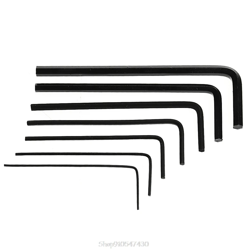 

New 7Pcs 0.7mm-3mm Mini Hexagon Hex Allen Key Set Wrench Screwdriver Tool Kit O05 20 Dropship