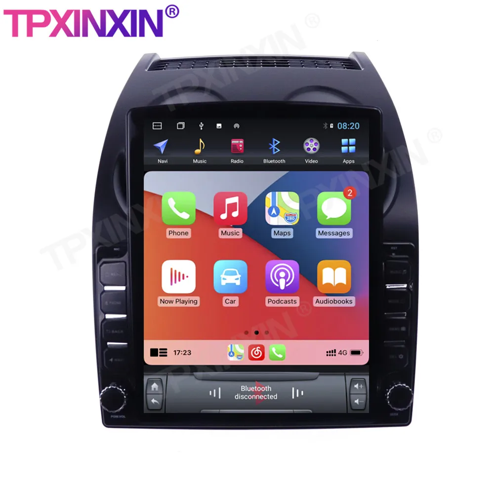 6 + 128G для Nissan Qashqai 2006 2013 Android 10 0 DSP GPS IPS автомобильный мультимедийный плеер головное