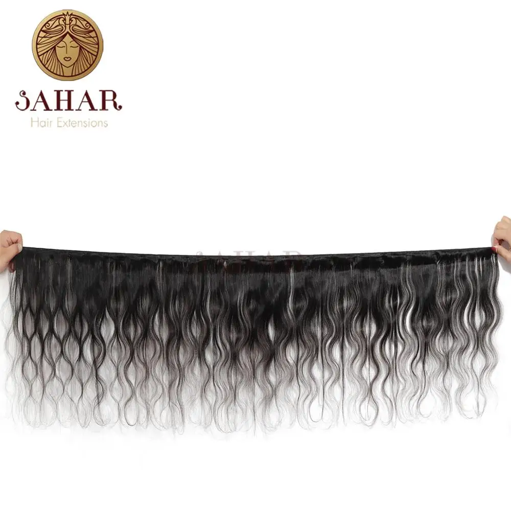 Sahar пучки волнистых волос бразильские не Реми волосы плетение 3 шт. 10 26 дюймов 100%