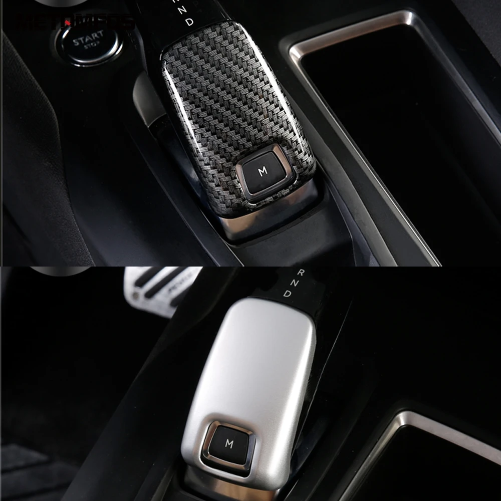 Крышка переключения передач из углеродного волокна для Peugeot 3008 GT 2017 2018 2019 2020
