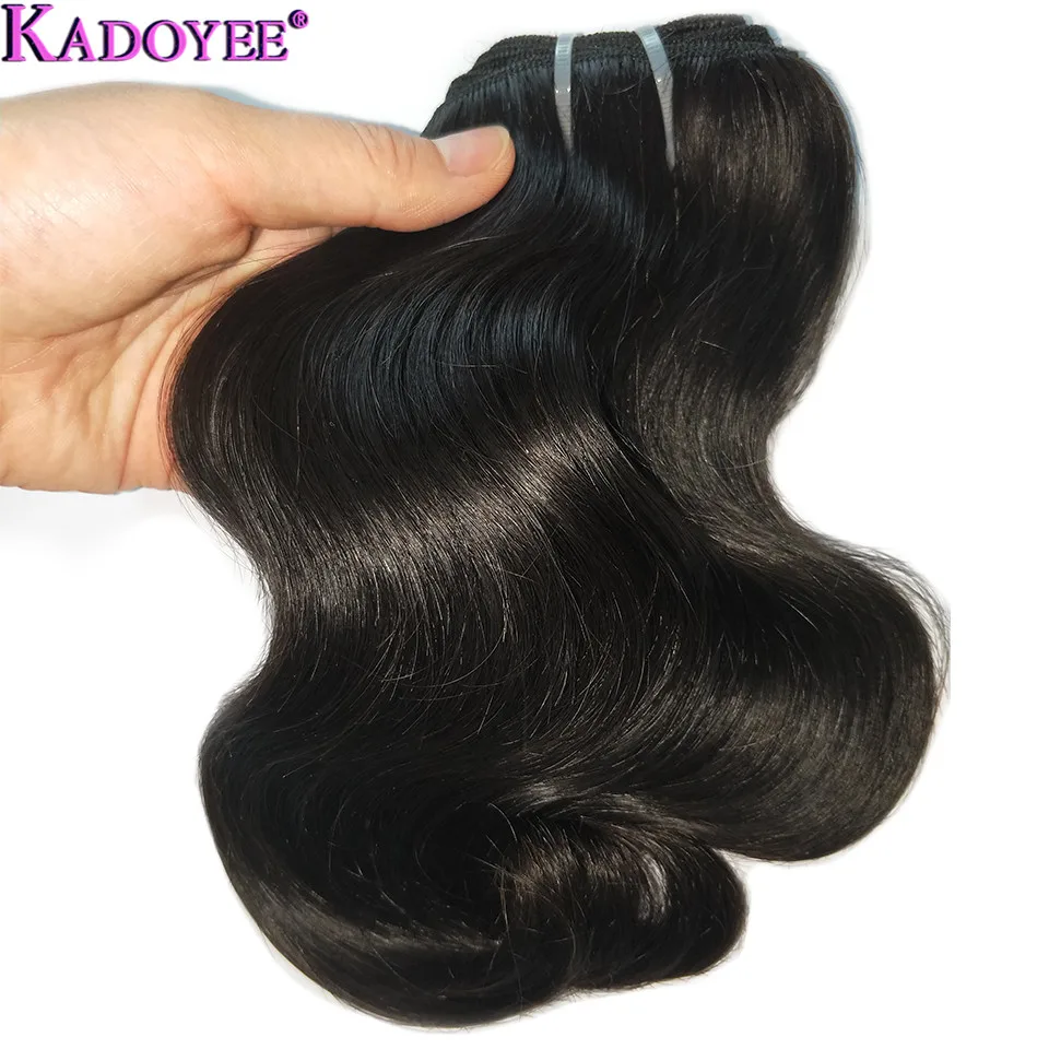 Фунми волосы объемная волна человеческих волос пряди бразильских Плетение 3