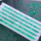 Женский браслет moda, чистый натуральный колумбийский изумруд, квадратный, Круглый, свободный, под заказ, главный камень, вице-камень, драгоценные камни, Лоо