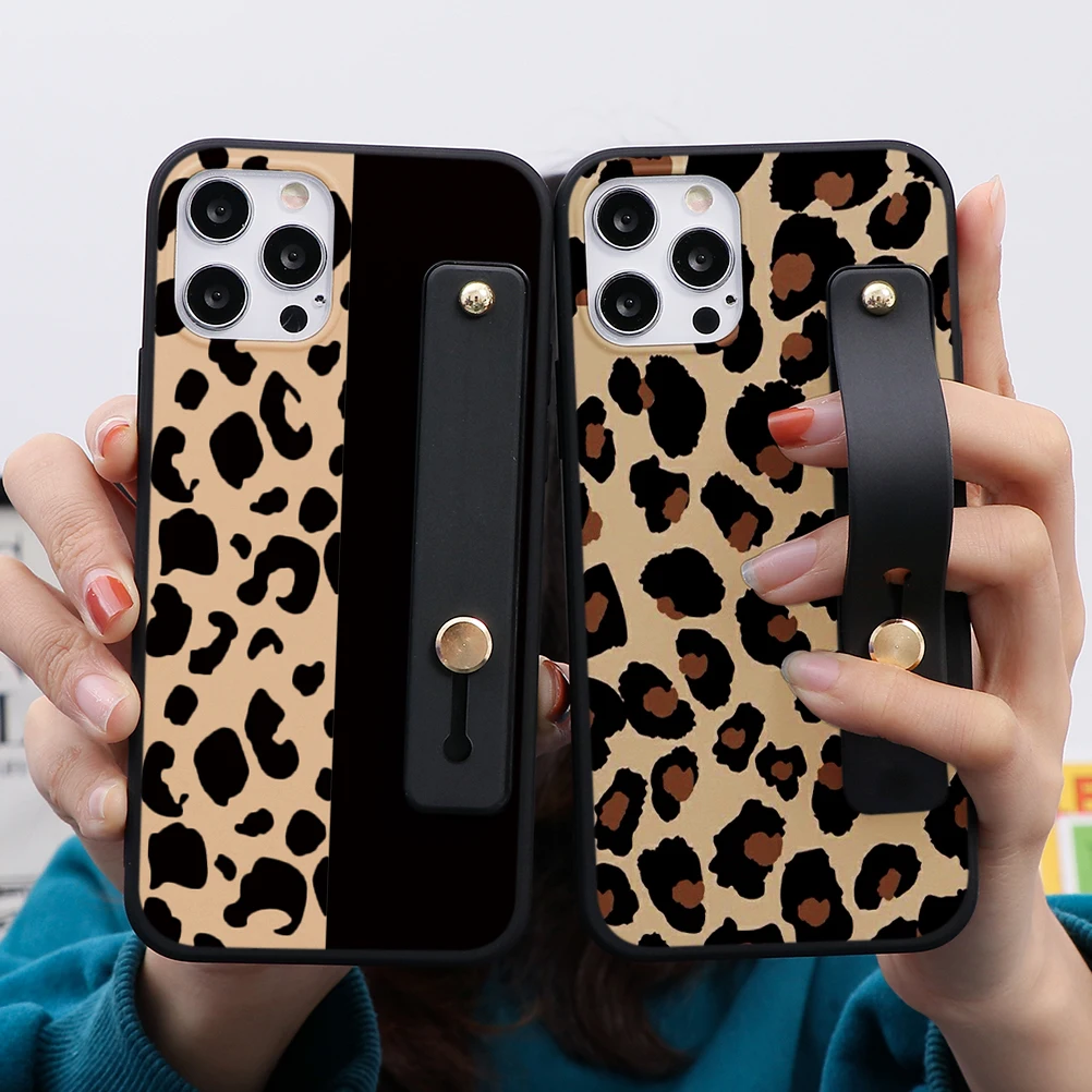 Фото Чехол с леопардовым ремешком для Huawei Honor 10i 20i 8X 8A 9A 9X Mate 10 20 Lite Y6 Y7 2019 P30 P20 P40 E Pro чехол