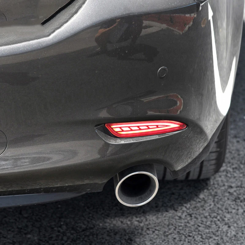 Светодиодная лампа PMFC для заднего бампера стоп сигнал динамический поворотный