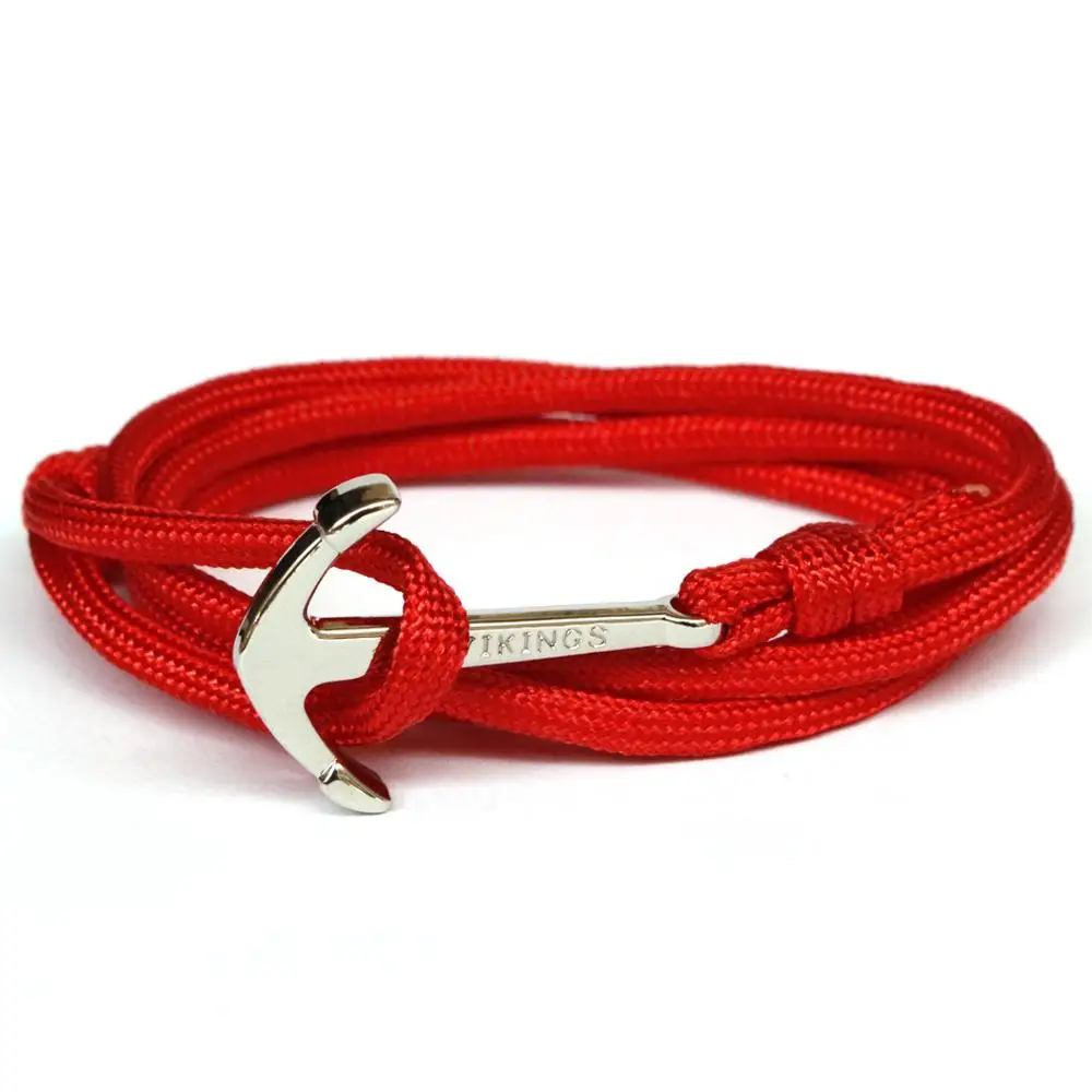 Популярный браслет CUTEECO с якорем рыболовный крючок браслеты викингов пиратов