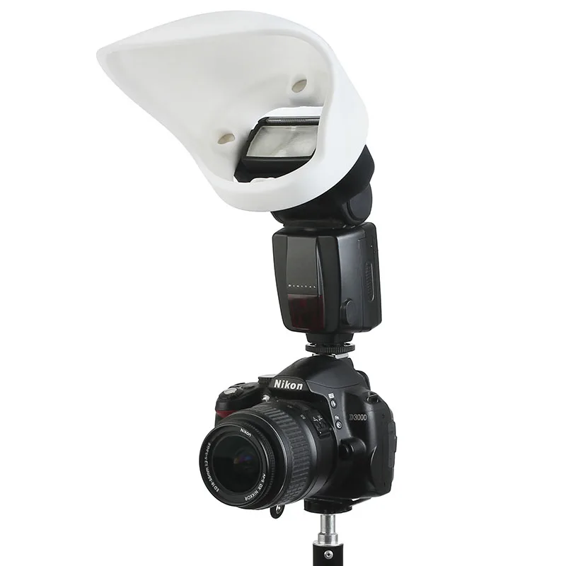 Bounce Diffused Light Directional Flash Modifier for Even as MagMod MagBounce canon nikon yongnuo godox flash speedlite | Электроника
