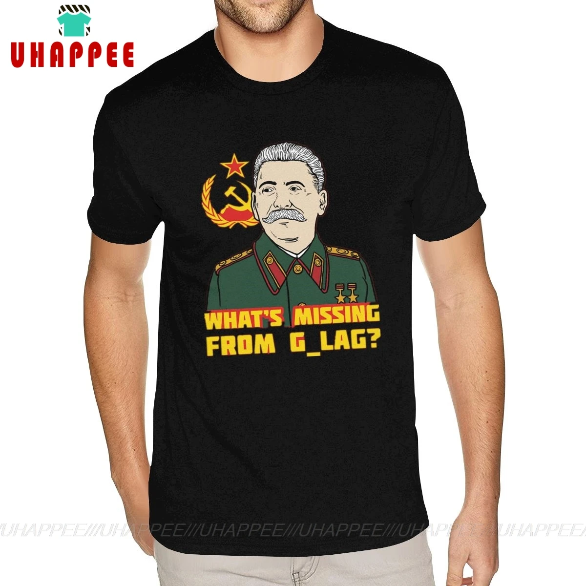Аниме Сталин What S Missing of Gulag хлопковые футболки с короткими рукавами для мальчиков