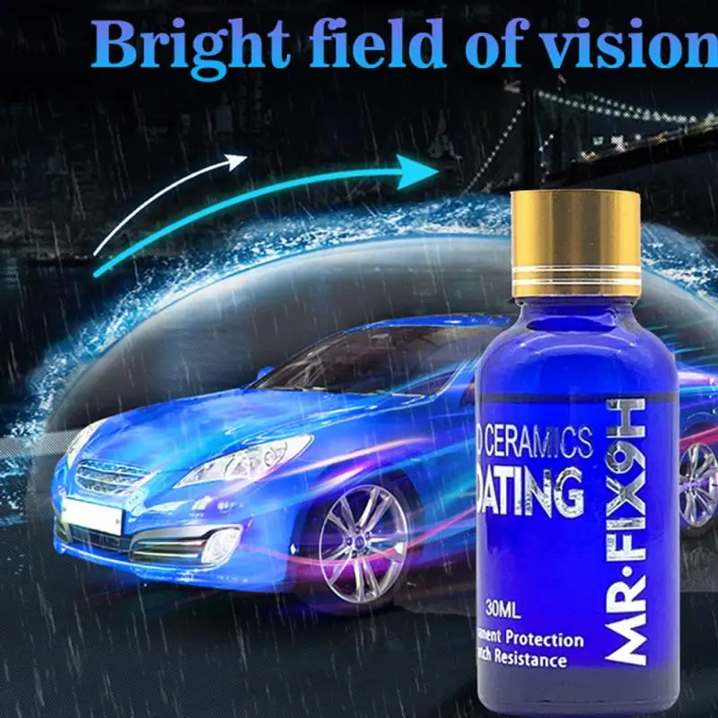 

9H Car Liquid Ceramic Coat Super Hydrophobic Glass Coating Set Polysiloxane and Nano materials Car Polish Care Tools Accessories