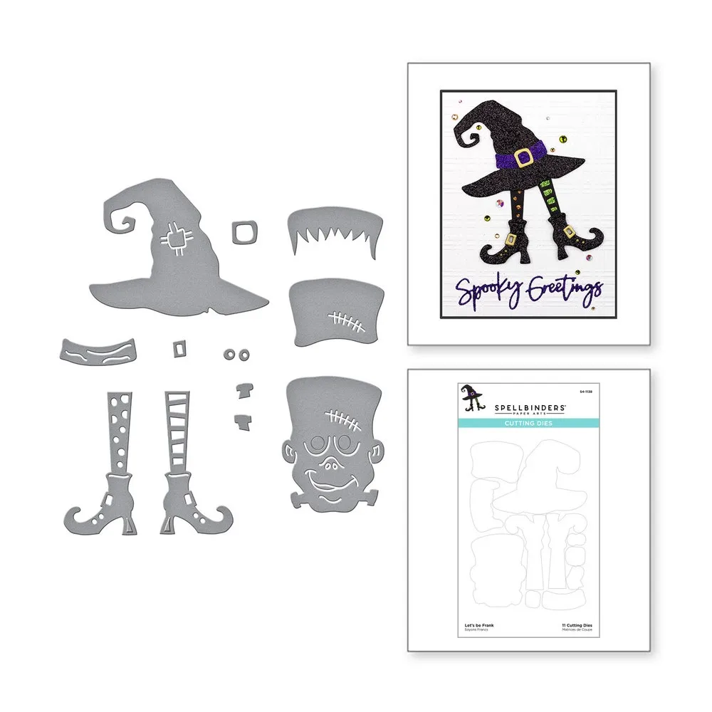 

Let's Be Frank Etched Dies 2021 Arrival New Scrapbook Diary Decoration Stencil Embossing Template Diy Greeting Card Handmade