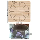 Новые деревянные штампы для скрапбукинга разных размеров V-7983