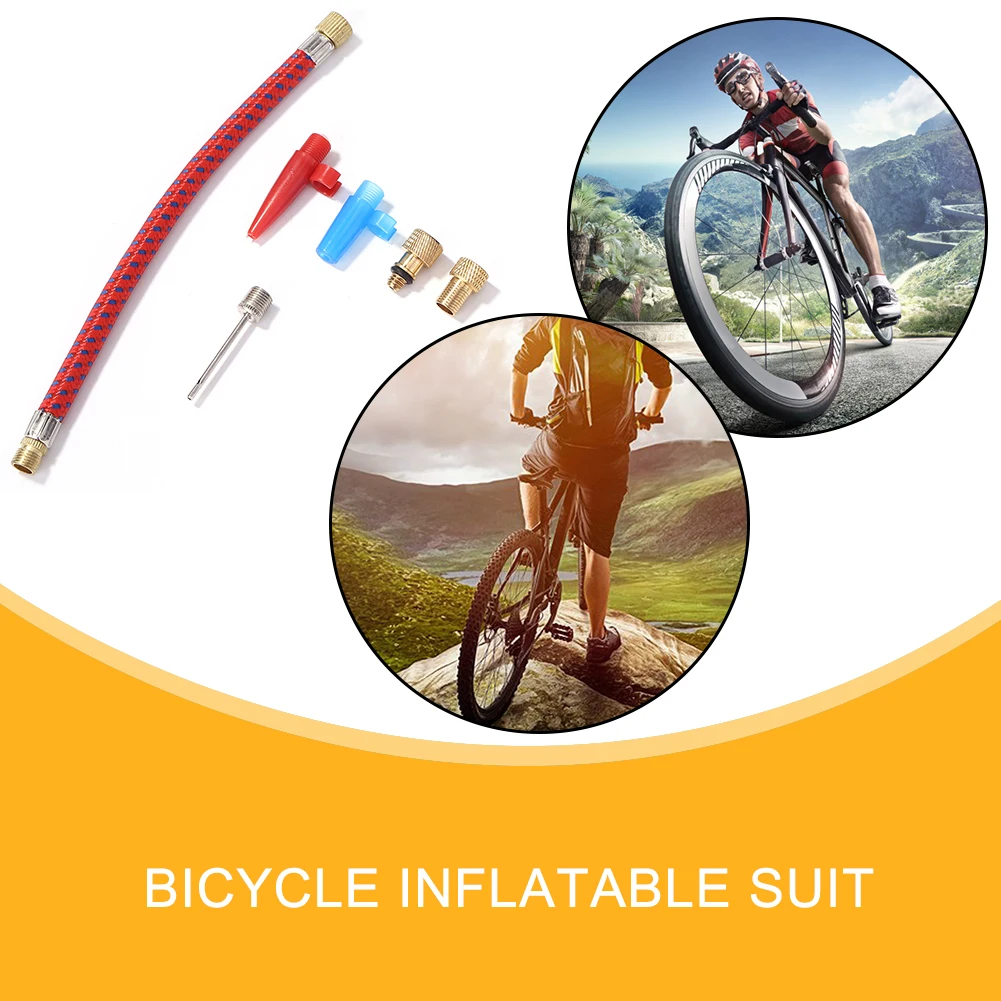 6 шт./компл. адаптер для воздушного насоса велосипеда шаровой игольчатый клапан