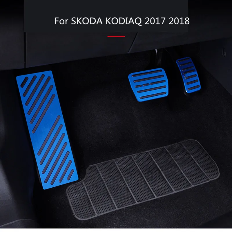 Алюминиевый сплав автомобильный акселератор Газ Тормозная педаль для Skoda Kodiaq 2017