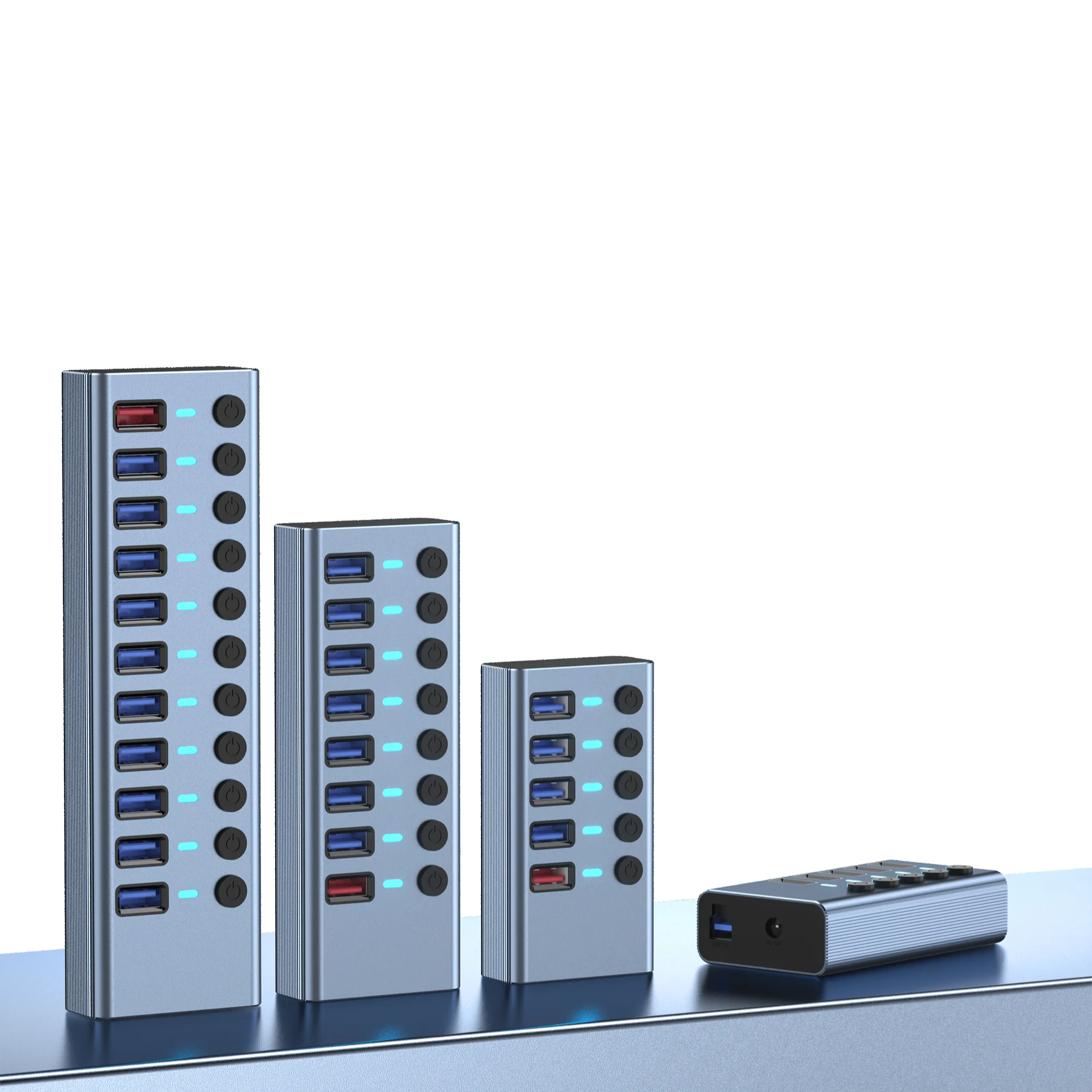 

10Ports USB 3.0 Extension HUB Industrial Grade USB 3.0 Hub data usb charging station for Macbook PC Laptop