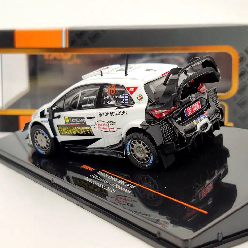 IXO 1:43 For T~OTA YARIS WRC #10 Rally Sweden 2020 RAM757 Diecast Models Edition Toys Car Collection | Игрушки и хобби