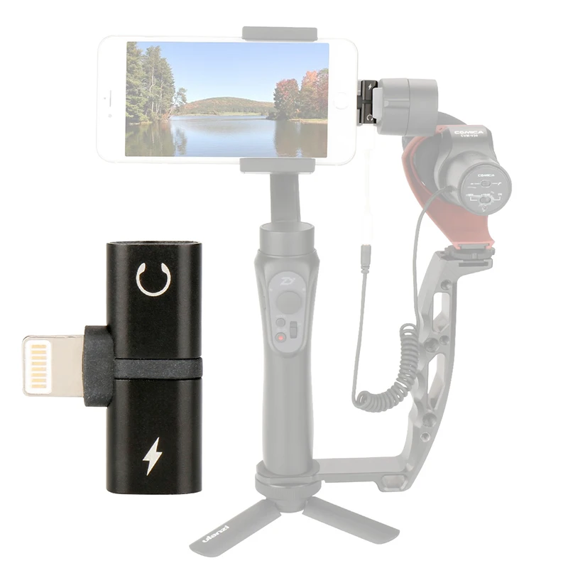 Аудиокабель 2 в 1 для Zhiyun Smooth 4 iPhone 7 8 X Plus lightning наушников | Электроника