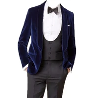 2020 tuxedos mens suits for wedding classic business suit groom wear best man wear custom made three piecesjacketpantsvest
