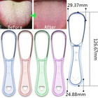 1 шт. щетка для языка Чистящая поверхность для языка щетки для чистки полости рта скребок для языка Очиститель свежее дыхание здоровье