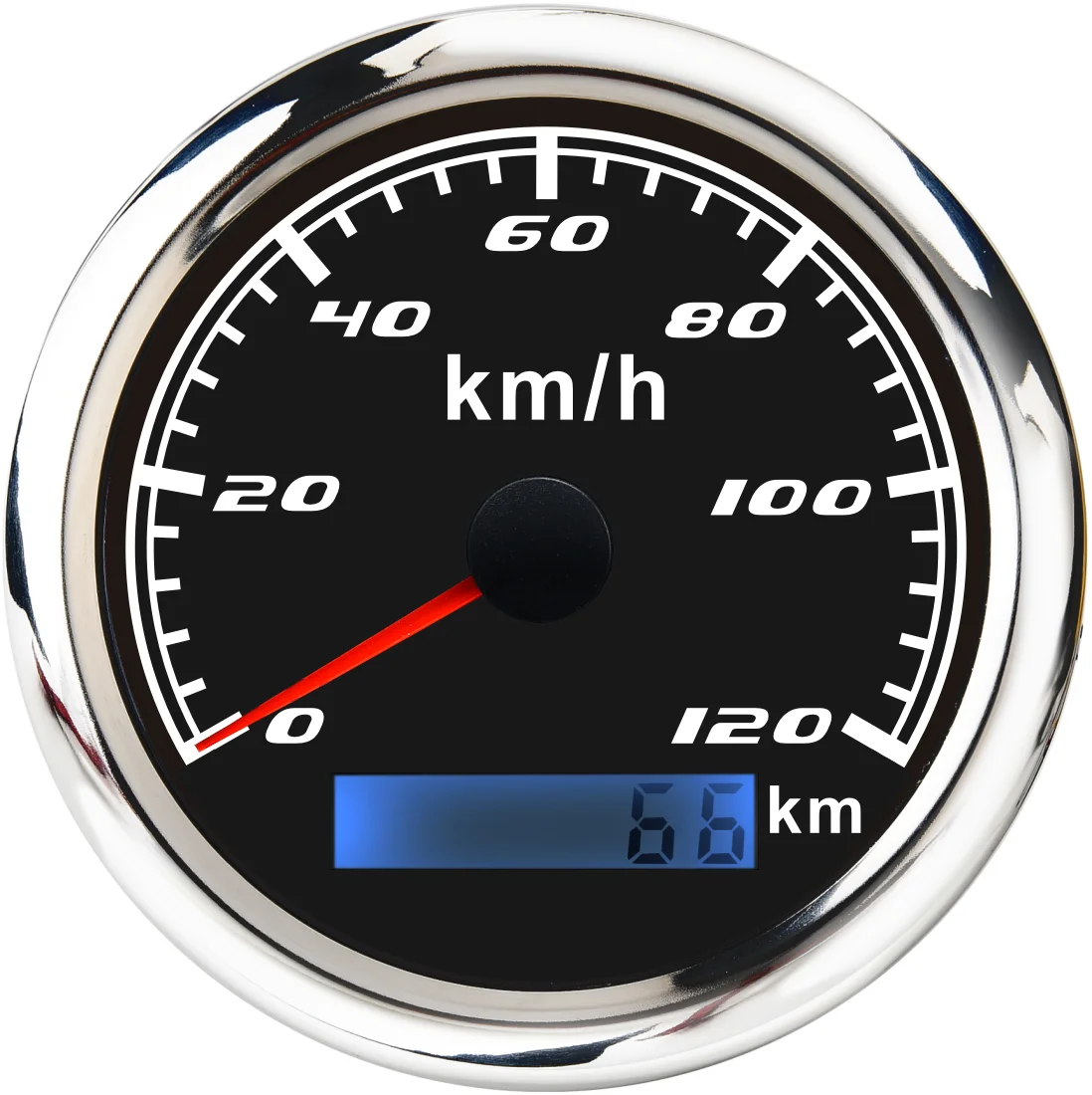 Цифровой измеритель скорости для мотоциклов GPS 85 мм 30 60 120 км/ч | Автомобили и