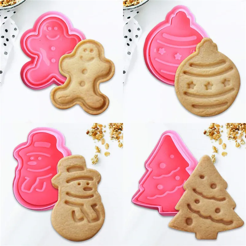 4 шт. формочки для выпечки сделай сам|Инструменты печенья| |