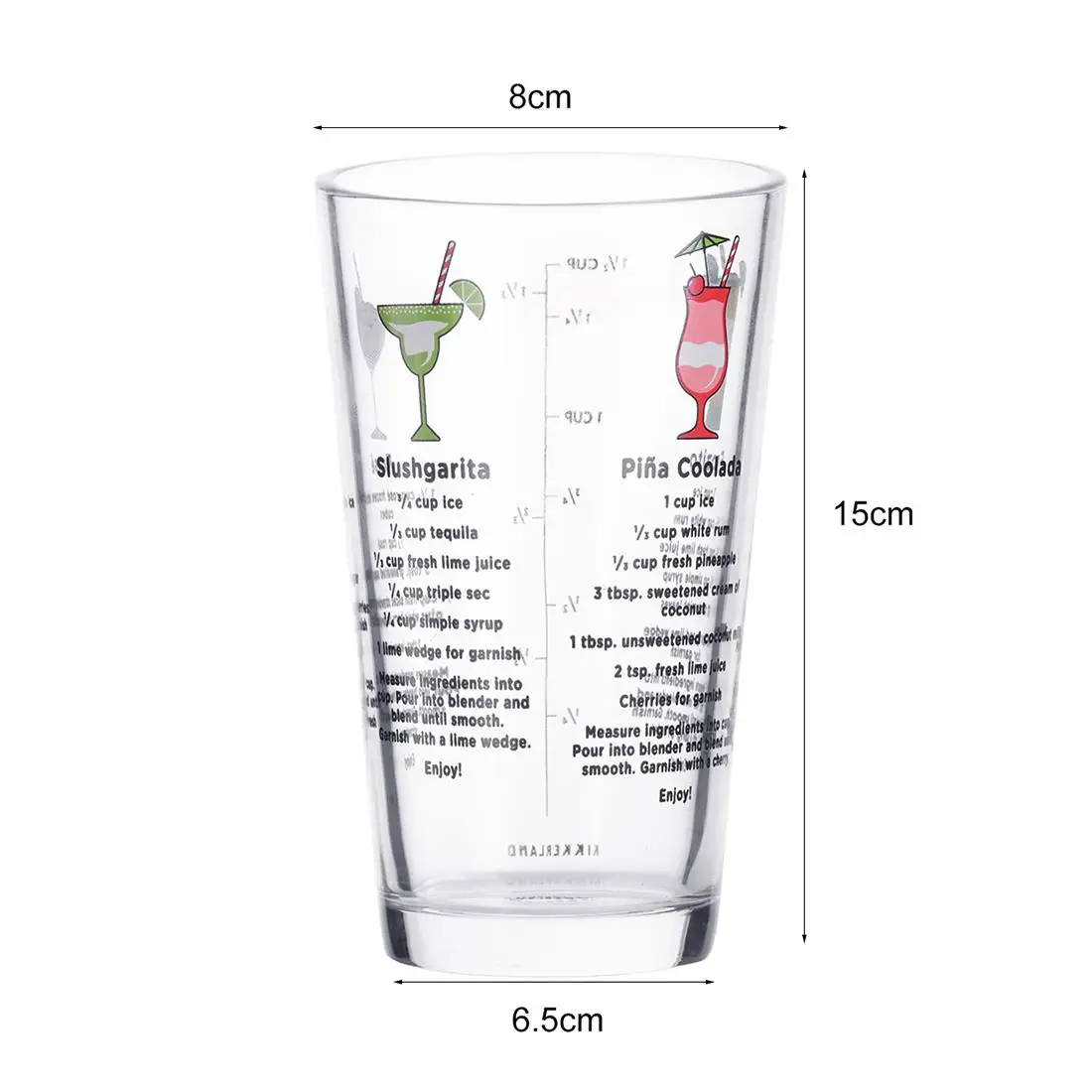 

Original Transparent Home Glass With Lid Large Capacity Scale Milk Cup