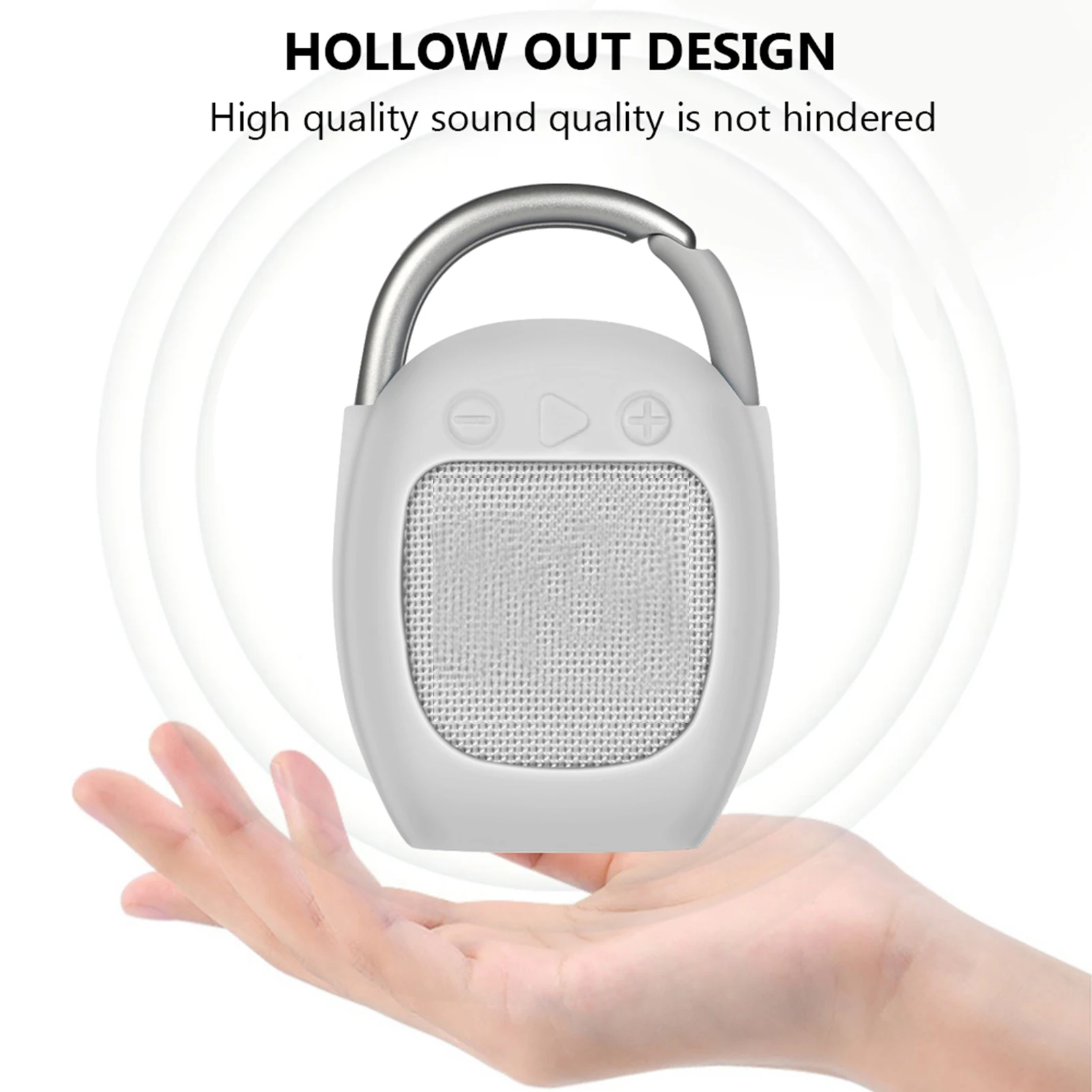 Силиконовый защитный чехол для Bluetooth-динамика JBL Clip 4 защита от царапин |