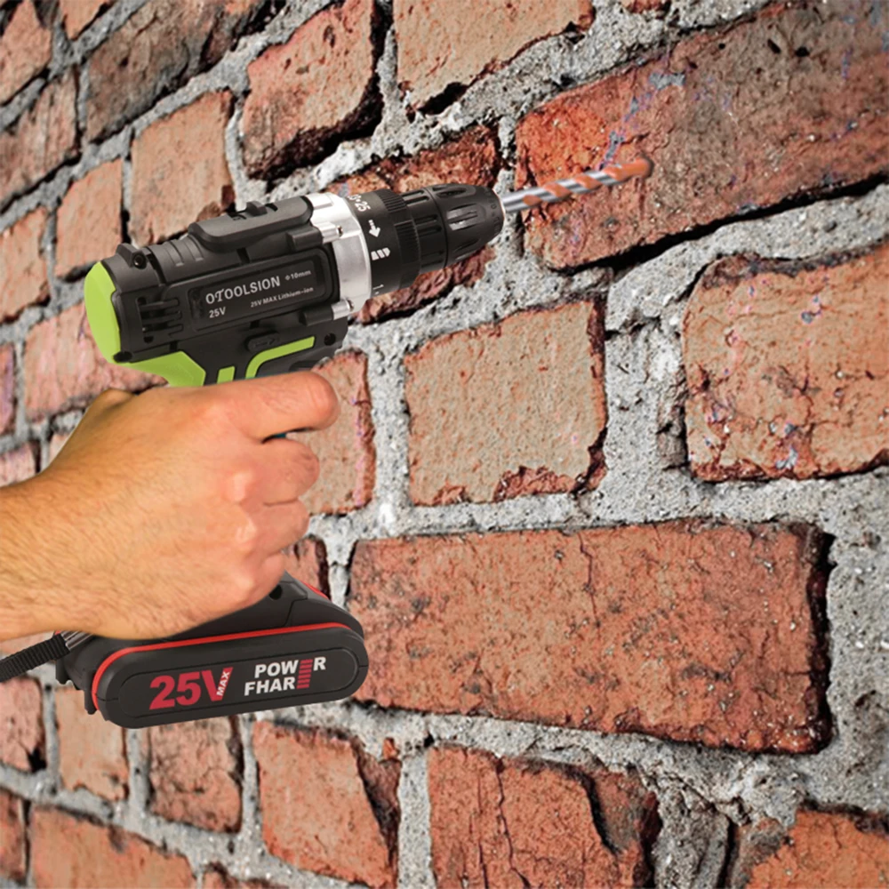 25 в многофункциональная аккумуляторная отвертка 48н. М мощный крутящий момент