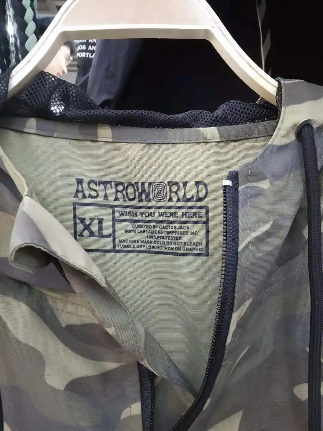 The New AstroWorld Jacket Men Women Travis Scott Jackets James Casual AstroWorld Outwear Coats NO BySTANDERS TOUR