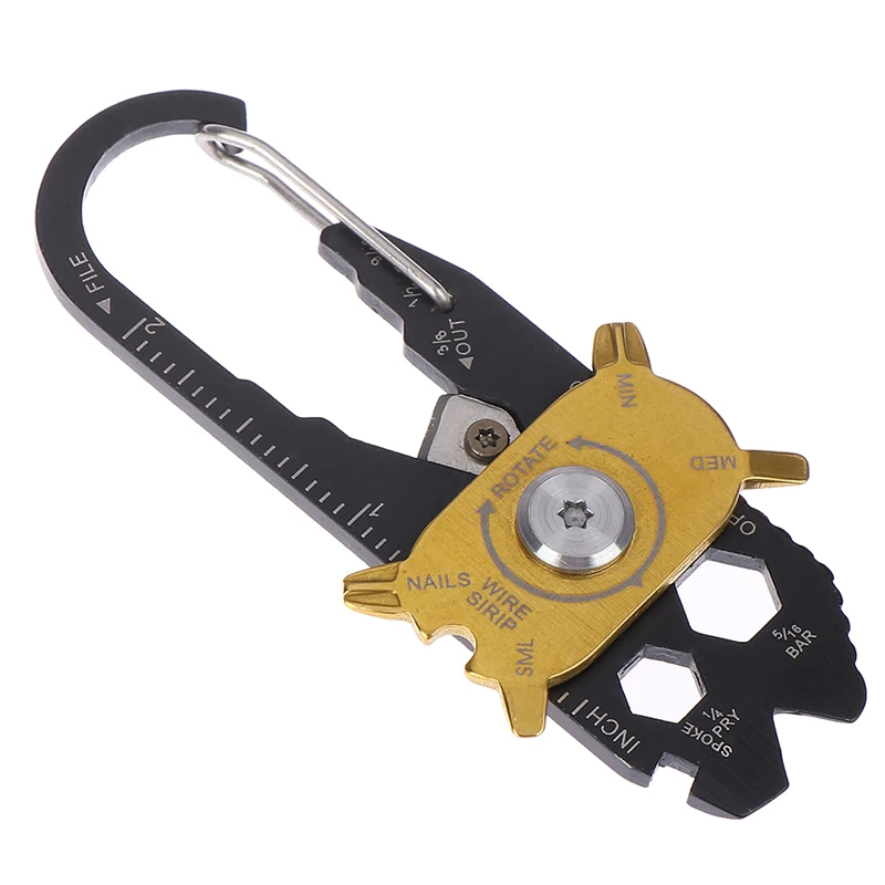 

Wrench Set Universal Key Multifunctional Survival Kit Stainless Steel Screwdriver Outdoor Portable Gadget Hex Spanner