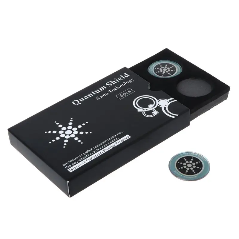 6 шт./компл. Круглый квантовый щит наклейка на мобильный телефон стикер s для