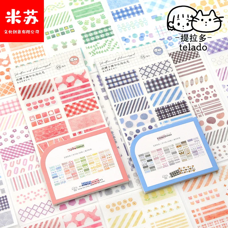 

Assorted Vintage Kawaii Stickers Anime Cute Sticker Laptop Korea Stationery Seal Decorative Bullet Journal Supplies Children's