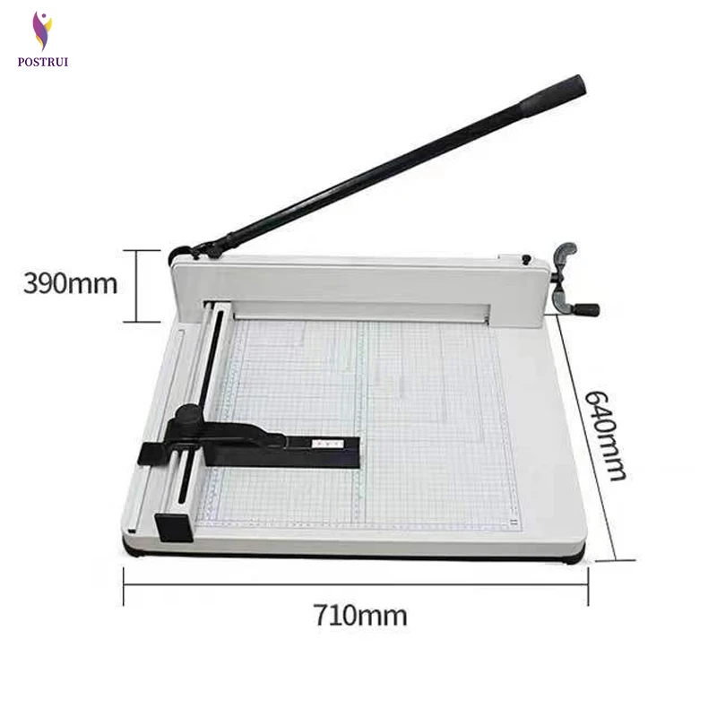 Ручной резак для бумаги 858-A3 44 мм 17 дюймов A3 сверхмощный s-резак Гильотинный Резак