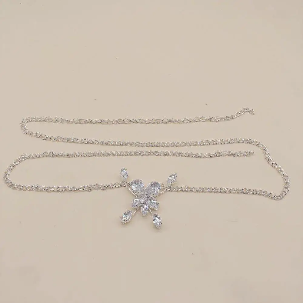 Пикантные сияющие хрустальные стразы пупка цепочка на талию ювелирное изделие