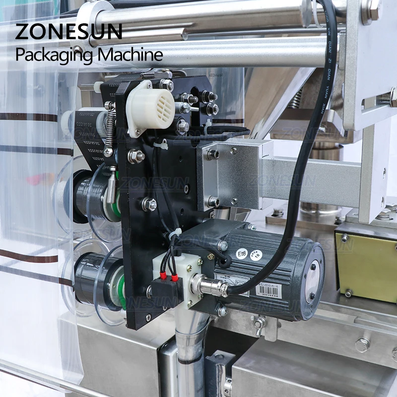 Автоматическая упаковочная машина ZONESUN ZS F100 4 для порошковых подушек пластиковых