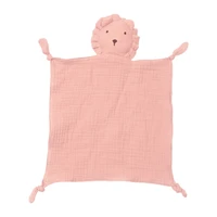 baby soother appease towel bib soft animal lion doll teether infants comfort sleeping nursing cuddling blanket toys shower