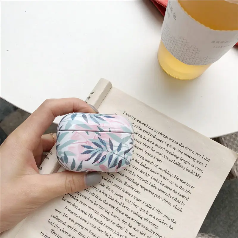 Художественный Рисунок Ван Гога чехол для наушников Airpods Pro Жесткий ПК Защитный 1 2