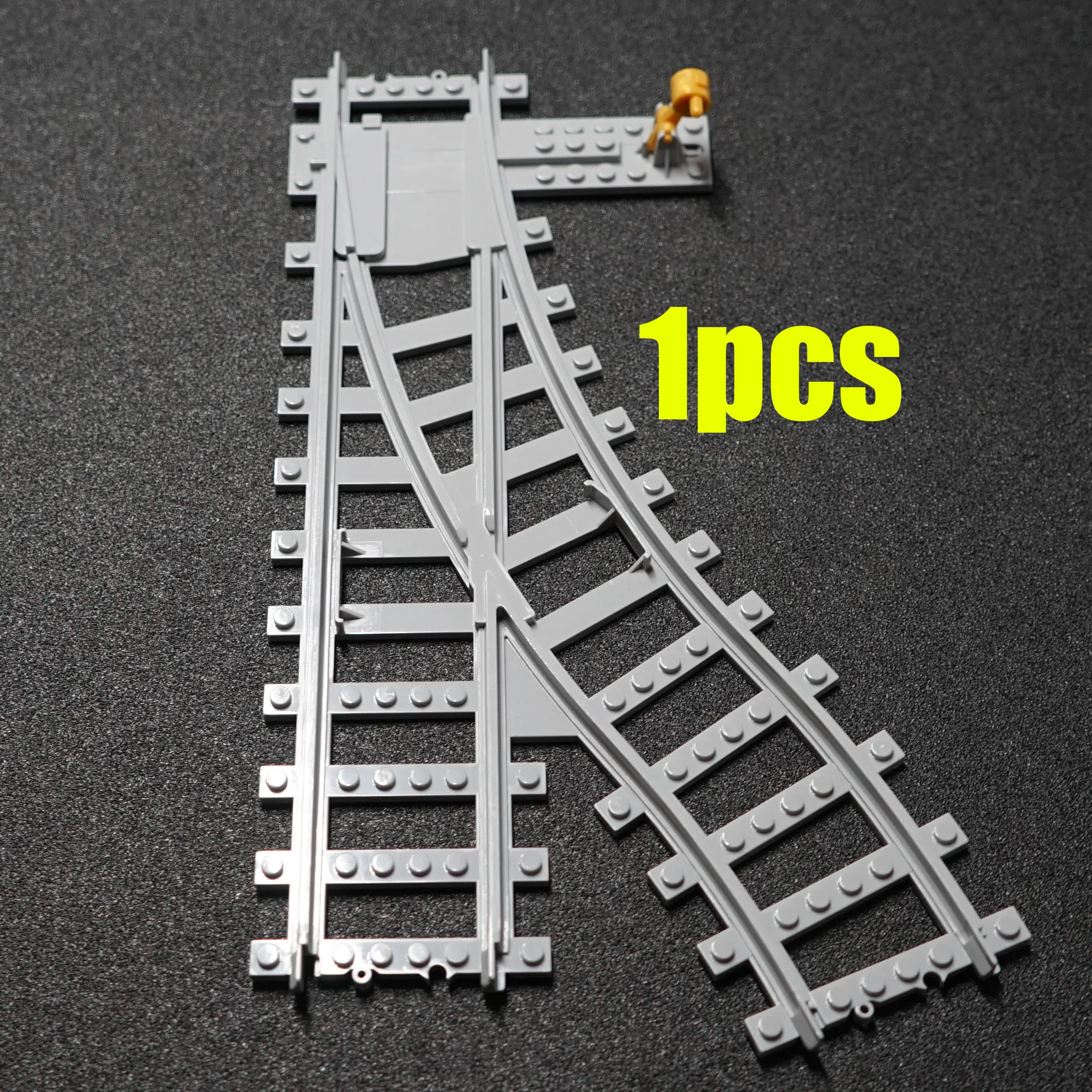 Городские поезда поезд рельс прямой рельсы строительные блоки кирпичи модель