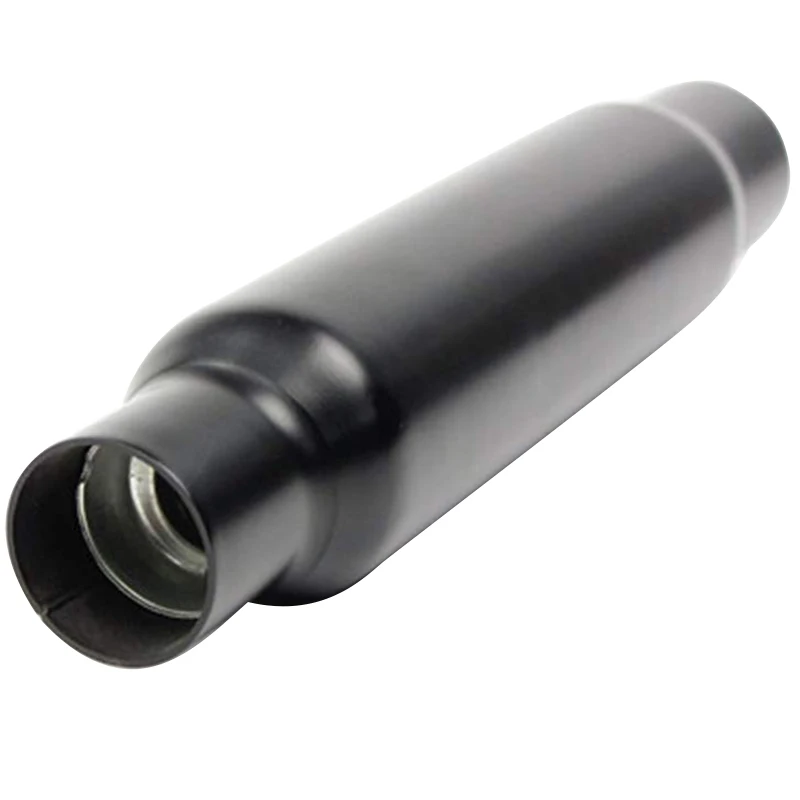 

Motorcycle 12 inch Exhaust Pipe Muffler-Silencer for Harley Chopper Cruiser Cafe Racer Bobber Touring Hot Custom 1.5 inch OD Inl