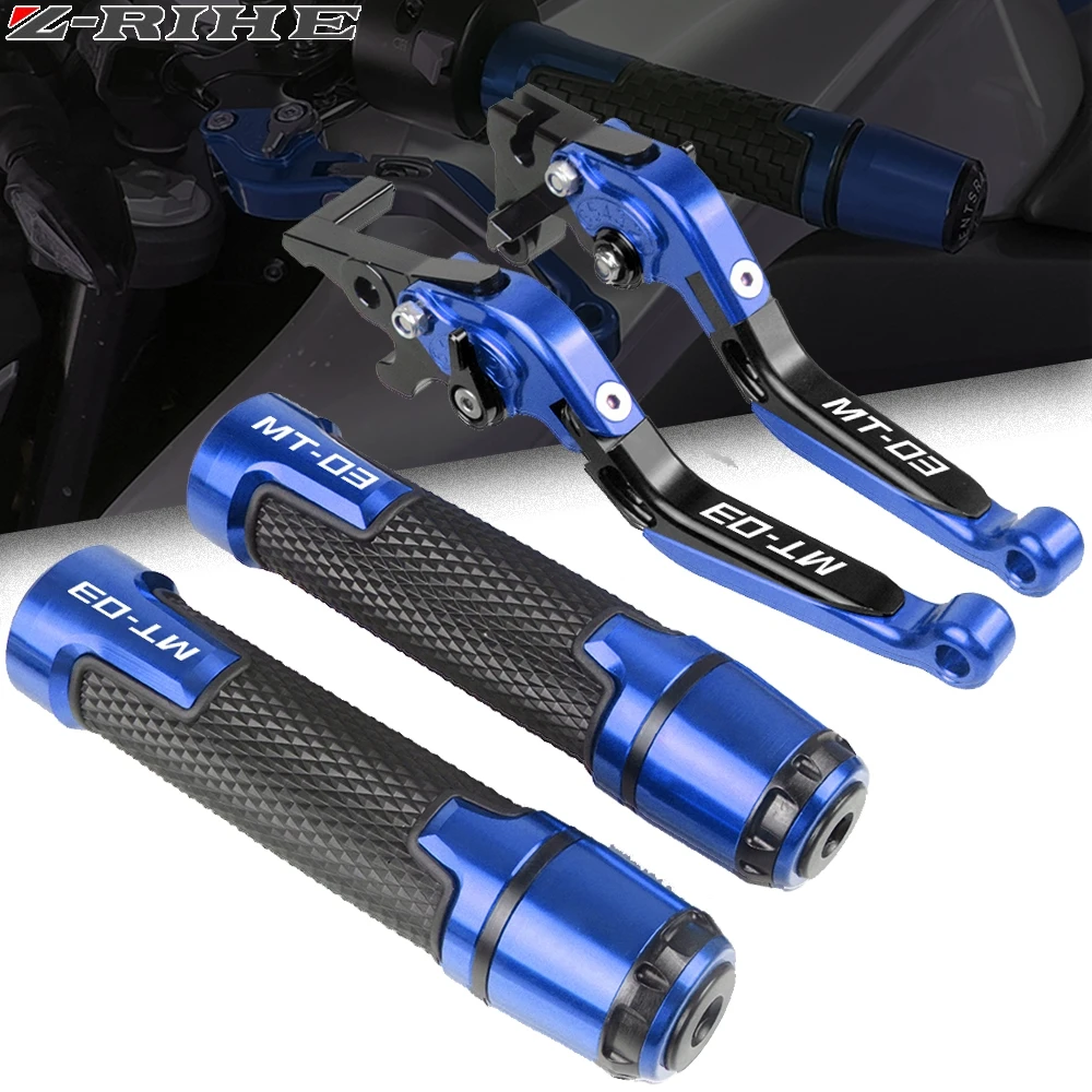 

Для Yamaha MT03 MT-03 MT 03 2015 2016 2017 2018 2019 2020 CNC рычаги тормозной муфты ручки руля ручки ручные ручки
