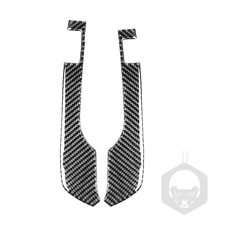 

AOZBZ Carbon Fiber Car Button Stickers Interior Modification Accessories Panel Frame Trim Cap Case Sticker for Nissan R35 GTR