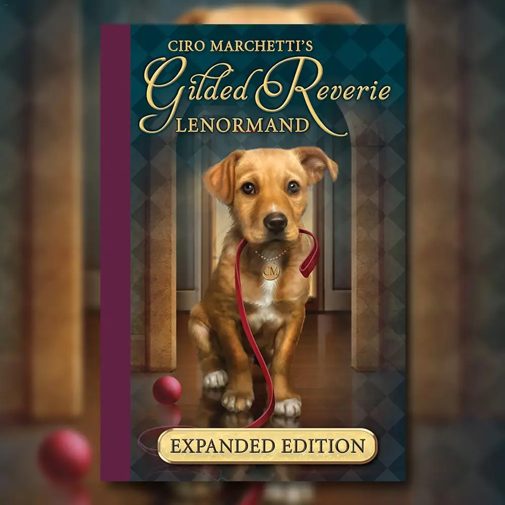 Позолоченный Reverie Lenormand расширенное издание массовый рынок Мягкая Обложка