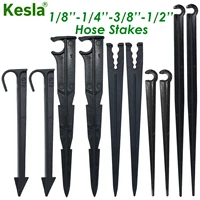 kesla 18143812 16mm fixed stakes for 47mm 811mm pe pvc hose tubing micro water drip irrigation hold anchor hook