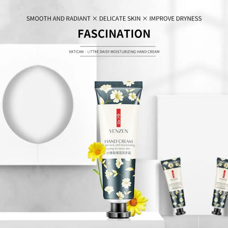 2019 Plant Essence Hand Cream Moisturizing Smooth Fine Lines Brighten Skin Color Nourishing For Winter |