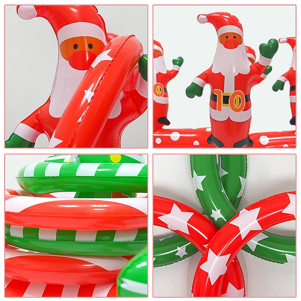 Рождественская елка кольцо Санта Клауса игра Надувное рождественское игрушка