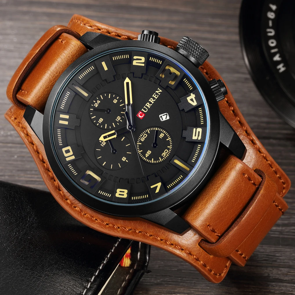 Лидирующий бренд спортивные мужские дропшиппинг часы Дата военные кварцевые с