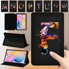 Чехол для Samsung Tab S2 8,0Tab S3Tab S4 10,5S5e T720S6 T865S6 Lite, чехол для планшета, кожаный чехол с рисунком и подставкой, регулируемый размер